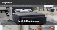 Desktop Screenshot of fagmobler.no